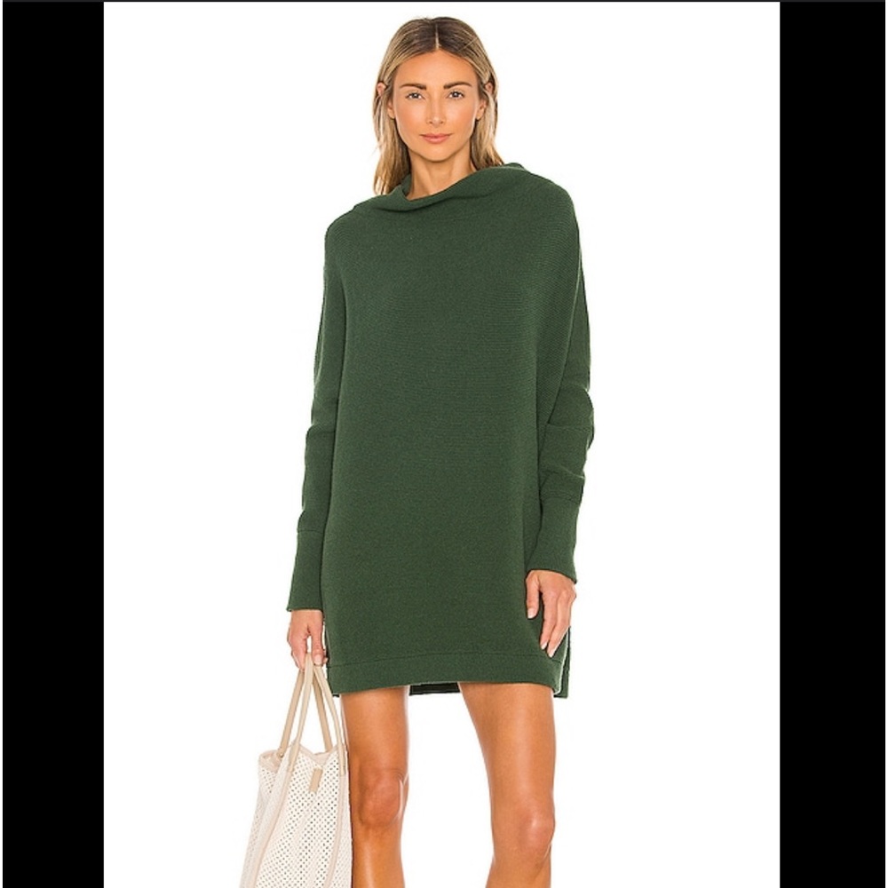 Free people ottoman tunic hunter green